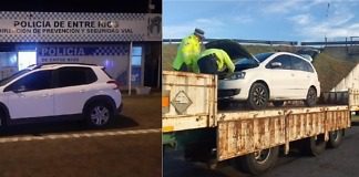 Personal policial, puestos camineros apostados en ruta 14 secuestraron dos vehículos con documentación apócrifa