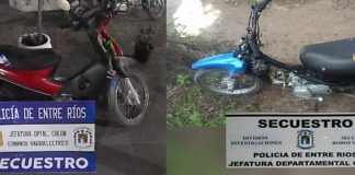 Un detenido y el secuestro de dos motocicletas