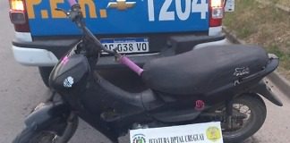 Recuperan rodado sustraído en el brillante