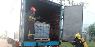 Derrame Tóxico: El camión llevaba Ácido Propiónico y Formaldehido