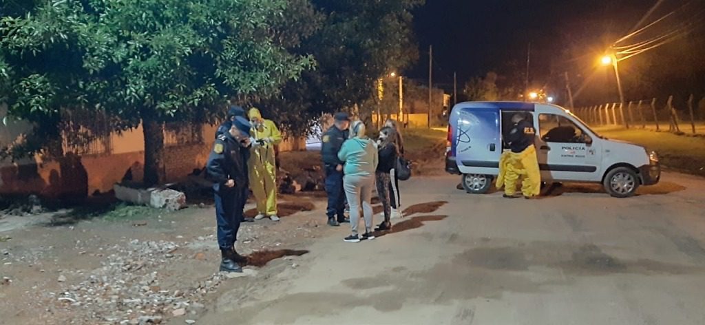 Derrame tóxico: Bomberos y Personal Criminalístico se encuentran trabajando