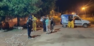 Derrame tóxico: Bomberos y Personal Criminalístico se encuentran trabajando