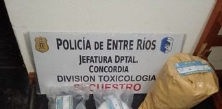 Procedimiento: Secuestro de Marihuana y una detenida