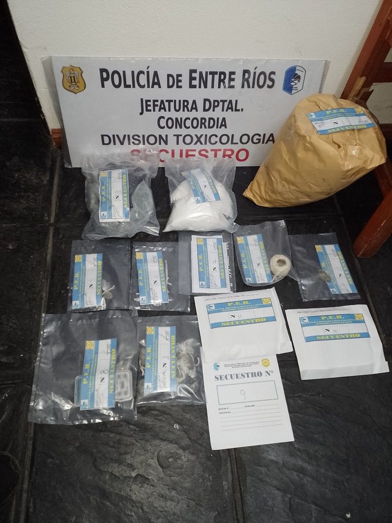 Procedimiento: Secuestro de Marihuana y una detenida