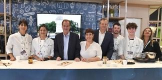 Jóvenes uruguayenses presentaron un plato 100% entrerriano