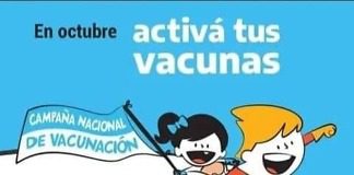 Campaña de vacunación Triple Viral y Polio desde el 1º de octubre hasta el 13 de Noviembre