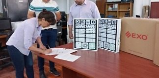 Distribuyen computadoras y optotipos en establecimientos sanitarios de los departamentos Uruguay, Tala y Federación