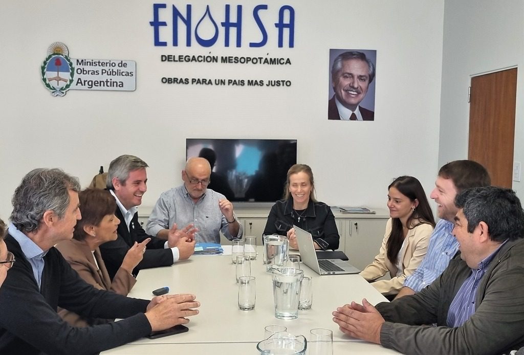 José Luis Walser firmó el convenio marco para una nueva obra de impulsión por alrededor de $50 millones