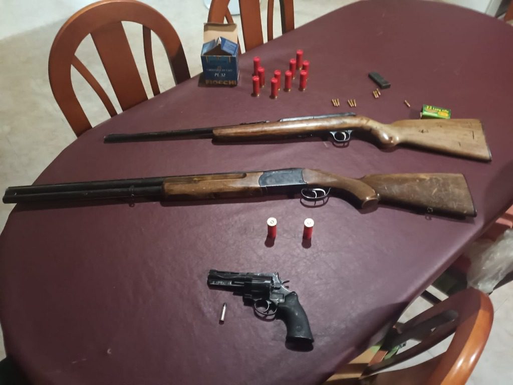 Allanamiento por violencia de genero/amenazas y secuestro de armas
