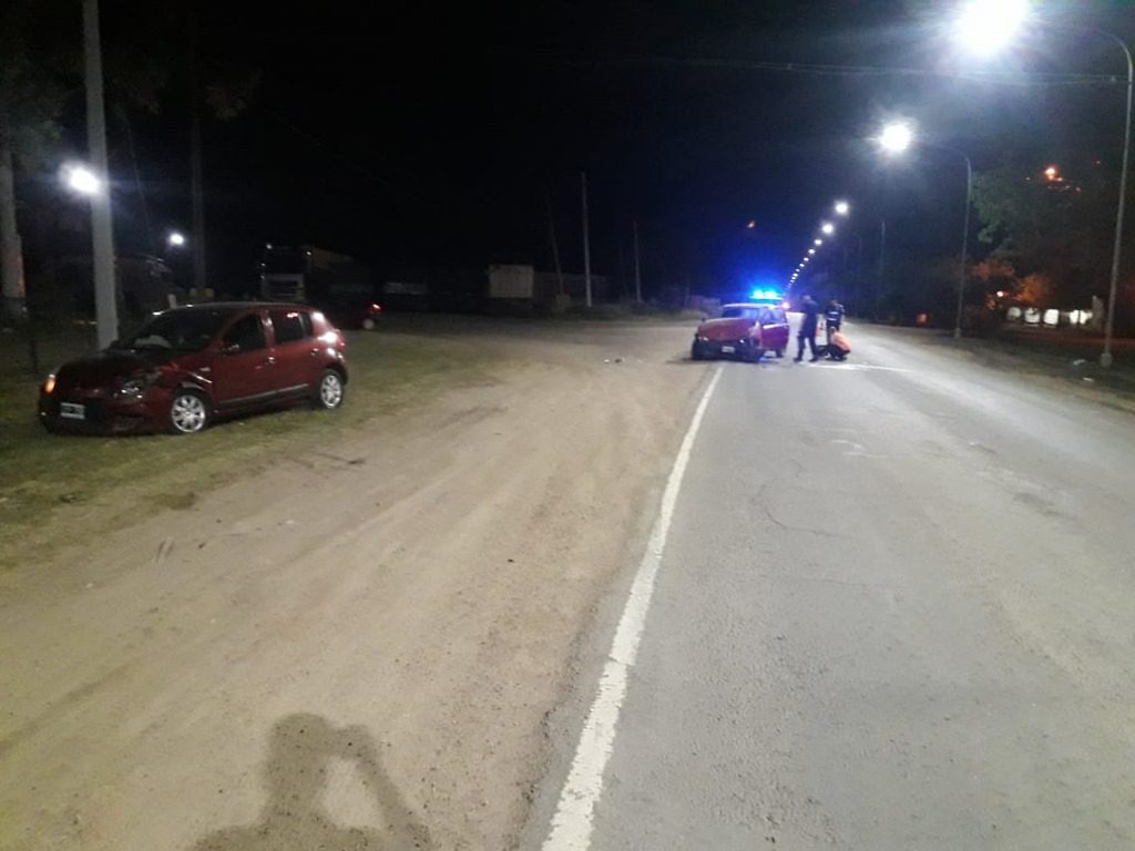 <strong>Personas lesionadas tras producirse un choque entre dos rodados sobre ruta 130</strong>