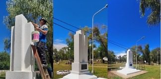 Ponen en valor el monumento a la “Heroica Defensa de Concepción del Uruguay”