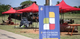 El arte escultórico en su plenitud, puede apreciarse en el predio Multieventos