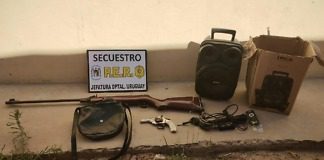 Una pelea de hermanos, termino con el secuestro de un arma de fuego