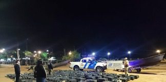 Secuestro millonario de cigarrillos que intentaban cruzar desde Colón al Uruguay