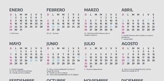 Feriados 2023: fechas confirmadas para el año próximo