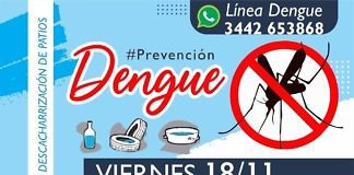 Continúa la campaña contra el dengue