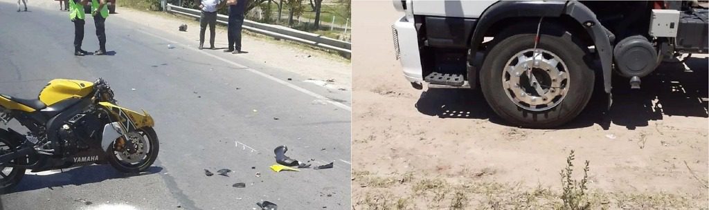 𝗔ccidente fatal: Un motero solidario perdió la vida al ingreso a gualeguay