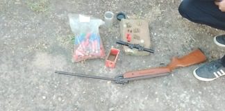 Allanamiento: En relación del octogenario que deambulaba armado en la vía publica