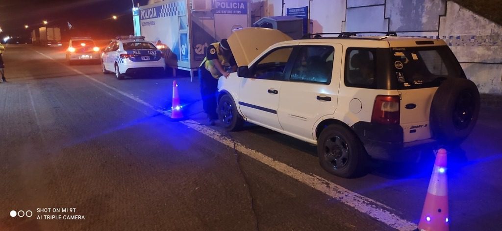 A un vecino de Concepción del Uruguay le secuestraron el auto, era robado