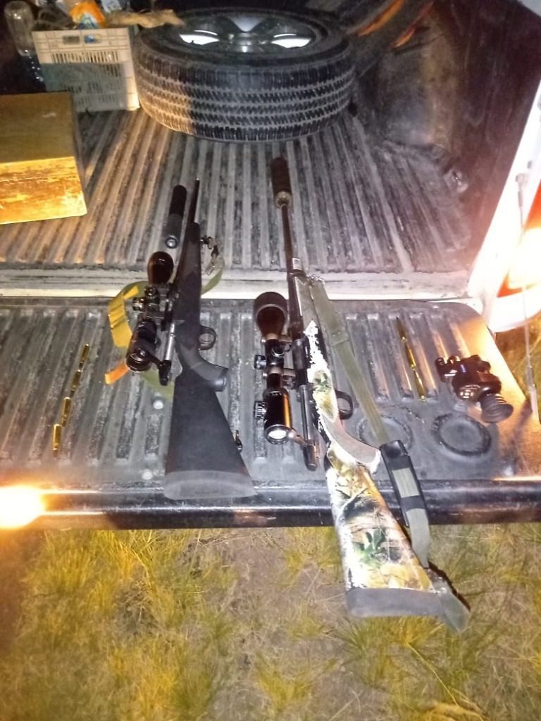 Cuatro armas de caza secuestradas en distintos procedimientos