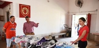 Concepción del Uruguay recibió distintos tipos de vestimenta otorgados por la Aduana