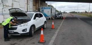 Secuestro automotor: Continua la excelente labor de los puestos camineros
