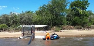 Prefectura asistió a cinco tripulantes que dieron vuelta campana con sus embarcaciones