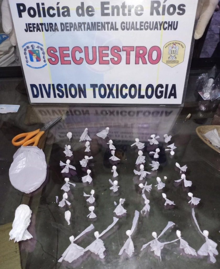 Gualeguaychú: Tres detenidos por Narcomenudeo