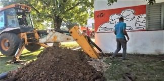 Realizan mejoras edilicias en los SUM barriales