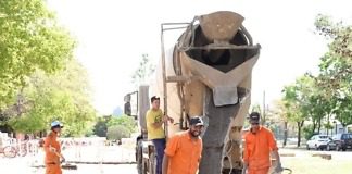 Pavimentarán 100 cuadras de complejos habitacionales situados en el suroeste