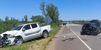 Uruguayense se descompenso, se cruzo de carril e impacto en la parte trasera de una camioneta, sufrió lesiones