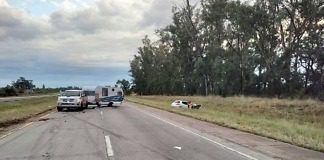 Colón: Accidente en el Km 145 de la Autovia