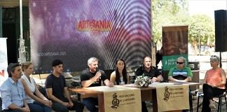 José Luis Walser lanzó la XXXVIII Fiesta Nacional de la Artesanía de Colón