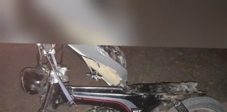 Secuestran una moto con su número de motor adulterado