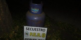 Detenidos luego de robar una garrafa