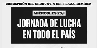 Miércoles 25 – JORNADA DE LUCHA EN TODO EL PAÍS