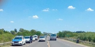 Accidente de tránsito en Ruta 135, una mujer con lesiones graves