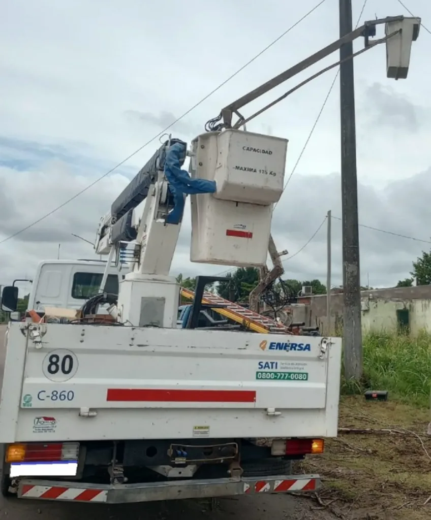 Corte de luz programado en Concepción del Uruguay