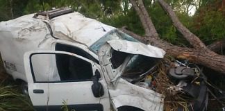 Dos mujeres con lesiones graves en un despiste en Ruta Nacional 12