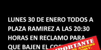 Protesta por Tarifas eléctricas ¿asamblea dividida?