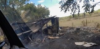 Colonia Elia: Se Incendio un de galpón con herramientas