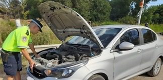 Puesto Caminero Nogoyá: Secuestran un vehículo con pedido de secuestro