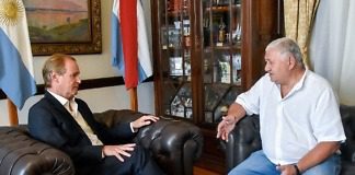 El titular de Luz y Fuerza acompaña las gestiones de Bordet para reducir la tarifa eléctrica