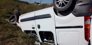 Una mujer falleció en un despiste y posterior vuelco en la autovía