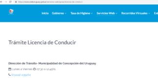 Web oficial para la impresión de la boleta CENAT, para tramitación de la Licencia de Conducir