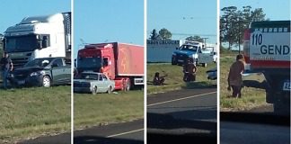 Se conocieron los detalles del accidente en la Autovía, que involucro 3 vehículos