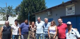 Rogelio Frigerio recorrió la ciudad junto a Aníbal Steren