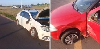 Choque entre dos vehículos en ruta 14 y Ruta Provincial 1