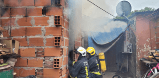 Dos intervenciones de Bomberos Voluntarios, una con perdidas totales en una vivienda