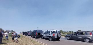 Choque en cadena en Ruta Nacional 12, hay demoras